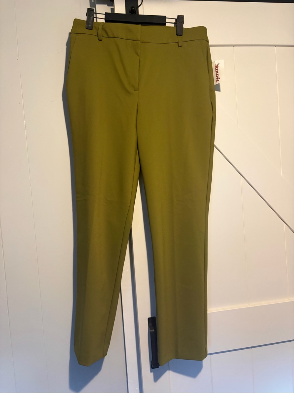Rachel Zoe Olive Tailored Straight Pants